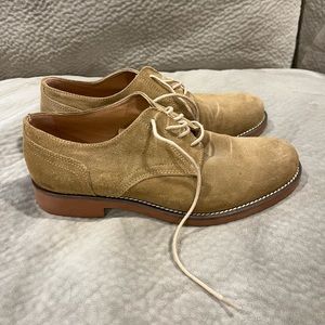 G.H.Bass suede lace up shoes, size 7